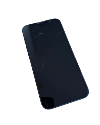 iPhone 14 128 GB Stato batteria 85% con crepa