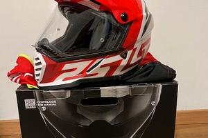 casco moto e stivali
