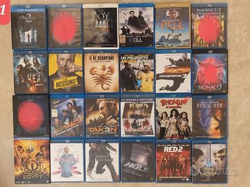 Assortimento 144 Film tutti formato Blu Ray