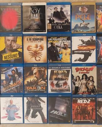 Assortimento 144 Film tutti formato Blu Ray