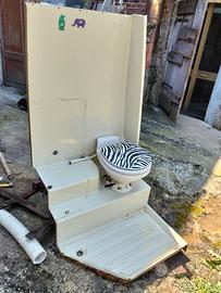 Doccia wc per camperizzare  furgone