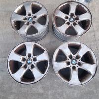 CERCHI BMW X3 - 17 - USATI - PERFETTE CONDIZIONI 