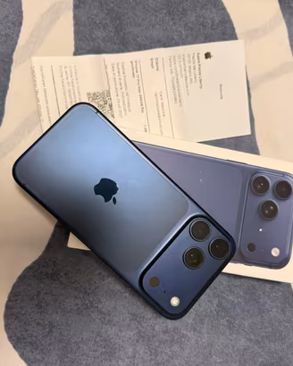 iphone 17 pro Max 256Gb scatola scontrino