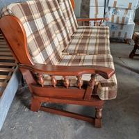 divano in legno 