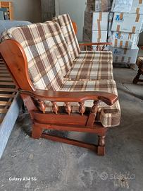 divano in legno 