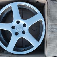 cerchi in lega cinque razze 17 