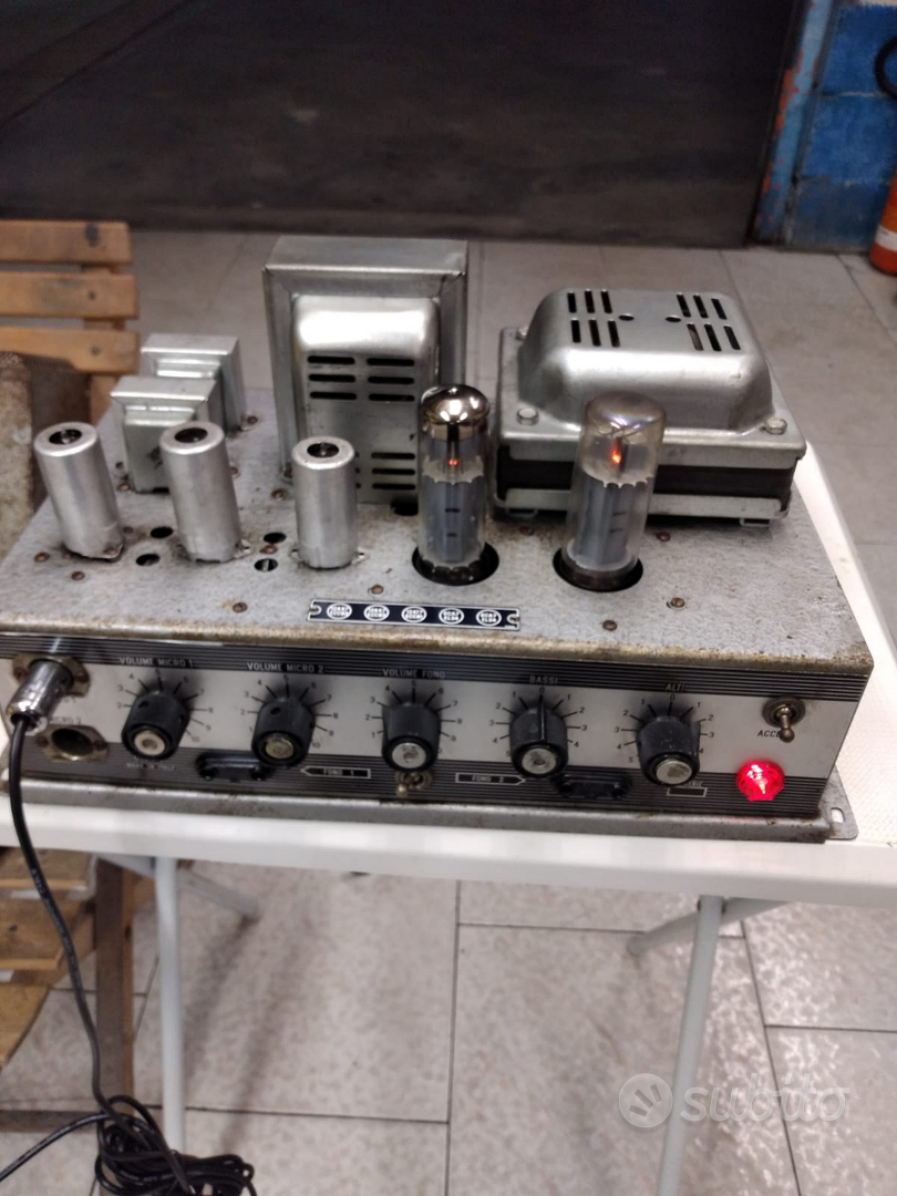 Amplificatore valvolare Geloso con di 2 trombe - Strumenti Musicali In  vendita a Pesaro e Urbino