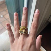 Anello gioiello floreale