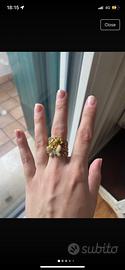Anello gioiello floreale