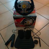 Volante Ferrari con pedaliera per ps2