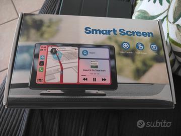 Schermo wireless bluetooth per auto+retro camera
