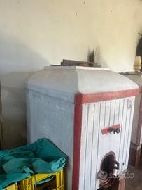 Tino in cemento vetrificato per vino 5 quintali