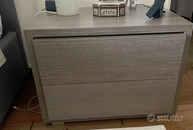 COMODINI COLORE GRIGIO ANTRACITE