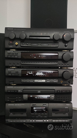 Impianto stereo Hi-fi Kenwood perla nera