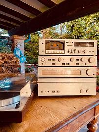 AMPLIFICATORE LUXMAN TORRE COMPLETA ANNI 80
