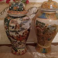 Coppia vasi Royal Satsuma