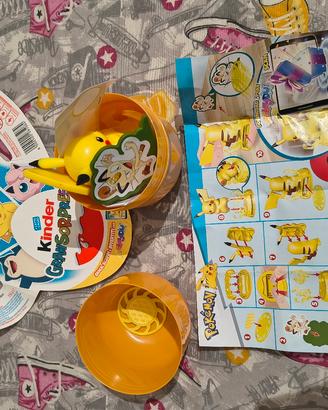 Sorpresa Kinder Pokémon Pikachu Pasqua 2026