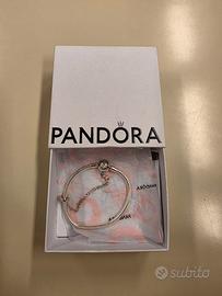 ✨ Bracciale PANDORA Cuore e Catena 16 cm NUOVO ✨