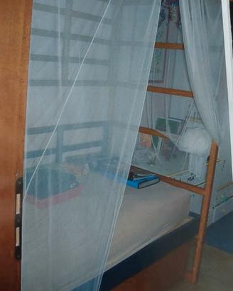 camera da letto per bambini con letto a castello