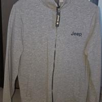 Felpa Jeep Grigio Chiaro