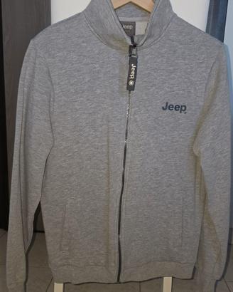 Felpa Jeep Grigio Chiaro