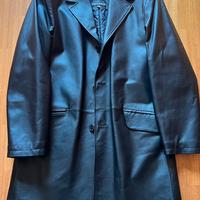 Cappotto uomo pelle(Consegna solo a mano)