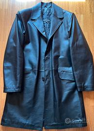 Cappotto uomo pelle(Consegna solo a mano)