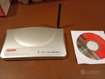 modem router 54g wireless adsl 2+ sitecom