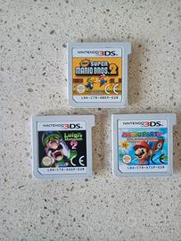 Lotto 3 Giochi Nintendo 3DS - Mario e Luigi
