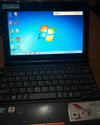 portatile Toshiba con borsa 