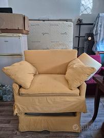 Coppia poltrone stile Shabby Chic