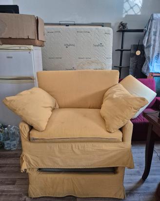 Coppia poltrone stile Shabby Chic
