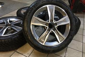 Cerchi 17 originali Mercedes classe C w205 gomme