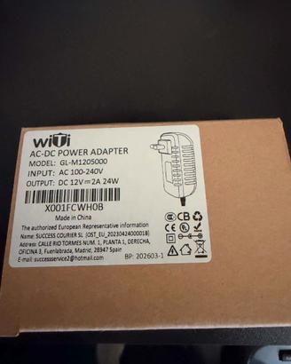 Alimentatore Witi12V 2A - Convertitore AC 100-240