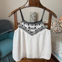 Top boho Stradivarius