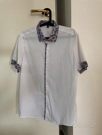 Camicia uomo mezza manica