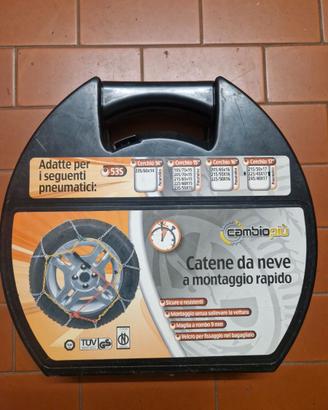 CATENE AUTO maglia a rombo 9mm