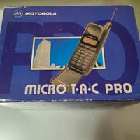 Cellulare Motorola Micro Tac Pro vintage boxato 