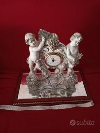 Orologio da tavolo in ceramica