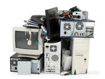 Ritiro pc fissi/portatili e materiale informatico