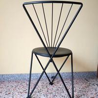Sedia vintage design Jochen Hoffman  1980