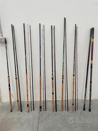 Canne da pesca Inglesi e Bolognesi