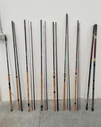 Canne da pesca Inglesi e Bolognesi