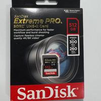 Sandisk Extreme Pro 512gb nuova