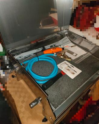 Piastra con pietra ollare 40 x 50 cm