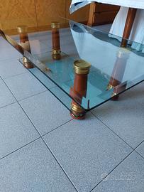Tavolino in vetro