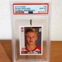 Panini Erling Haaland rookie RC #32 PSA 10