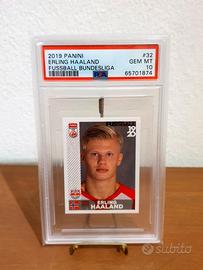 Panini Erling Haaland rookie RC #32 PSA 10