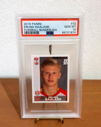 Panini Erling Haaland rookie RC #32 PSA 10