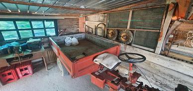 Motozappa con carrello Lombardini 10 cavalli